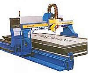 Mesa de corte CNC de 3 fontes Mesa de corte CNC de 3 fontes